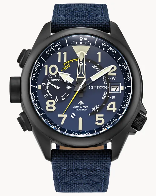 Promaster Altichron Blue Dial Nylon Strap BN4065 07L CITIZEN